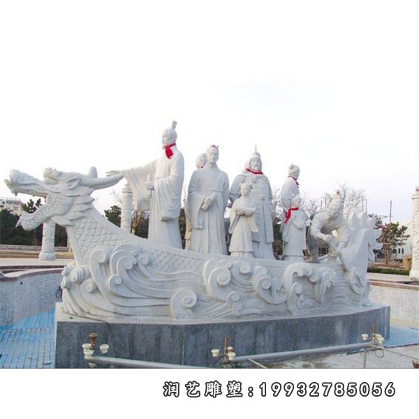 八仙过海石雕 (3)