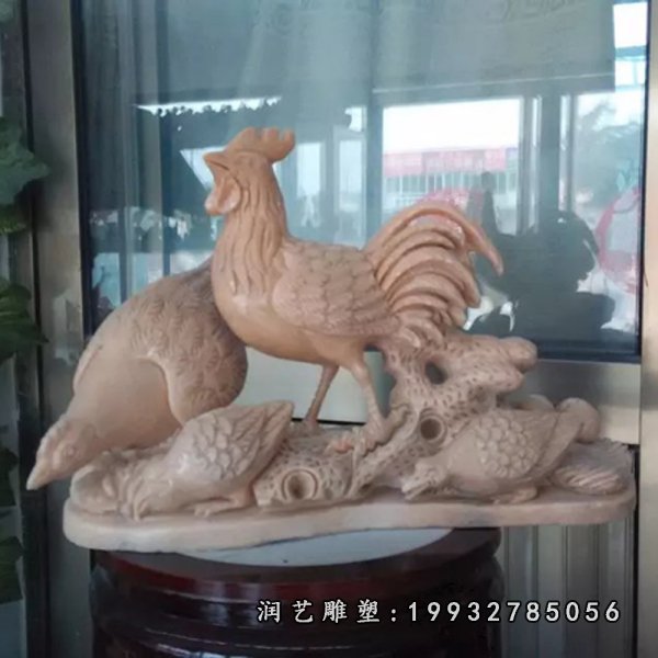 鸡石雕 (51)
