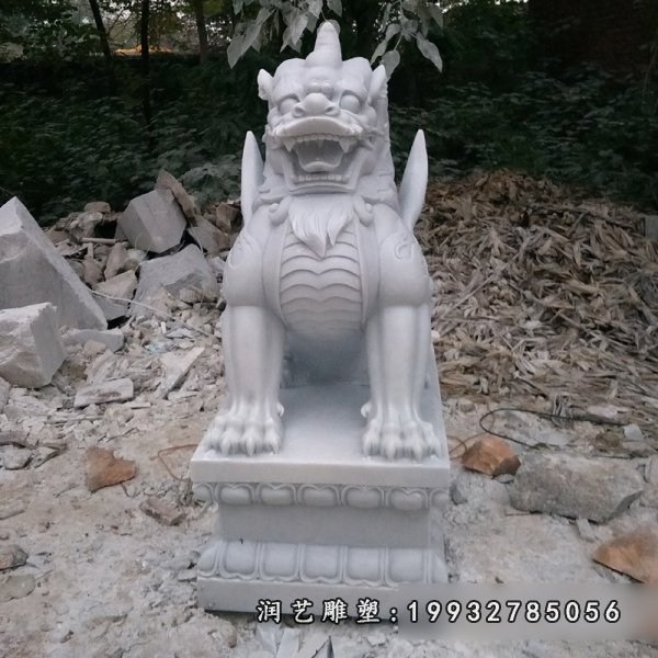 独角兽石雕 (40)