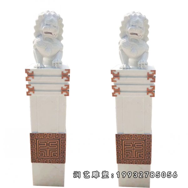 拴马桩石雕 (13)