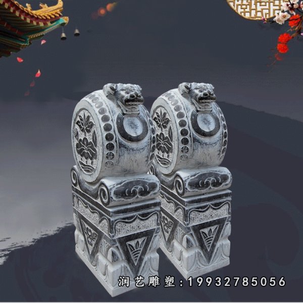 抱鼓石石雕 (2)[2]