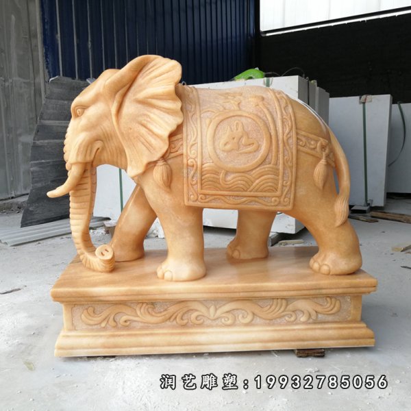 大象石雕 (5)