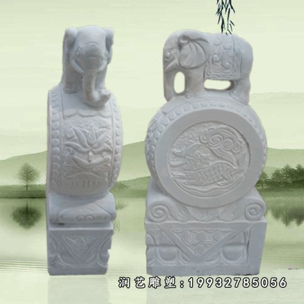 门墩石雕 (6)