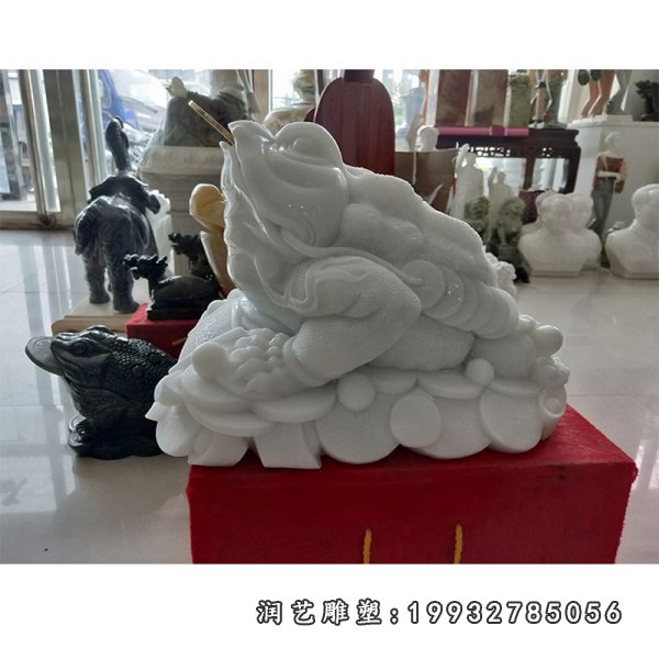 金蟾动物石雕 (3)