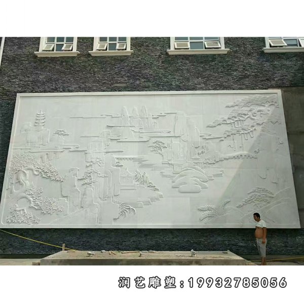 公园石浮雕景观雕塑 (4)