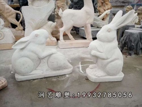 兔子石雕（5）