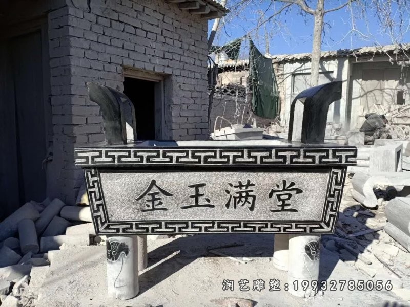 小区石雕香炉 (17)