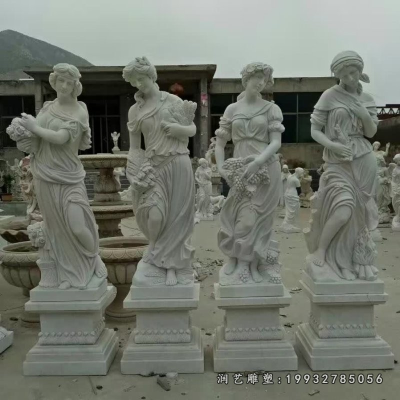酒店西方人物石雕 (6)