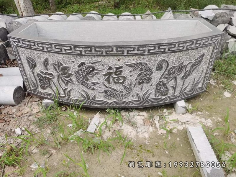 商业街水缸石雕 (27)