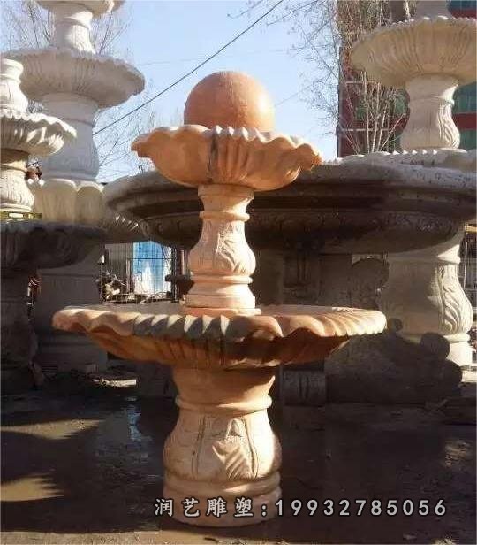 花园石雕喷泉 (73)