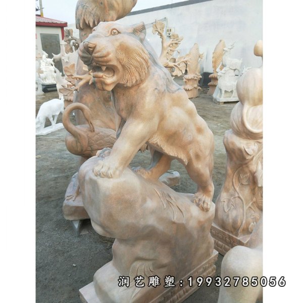 老虎石雕 (9)