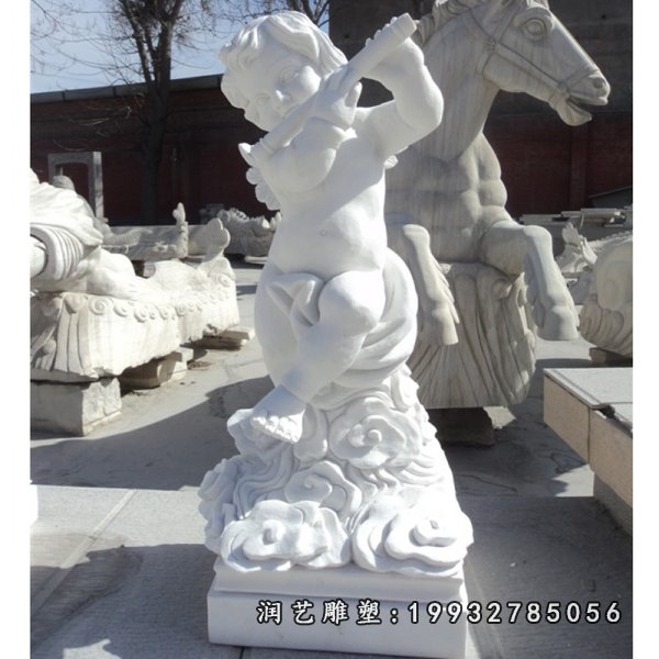 天使石雕 (4)