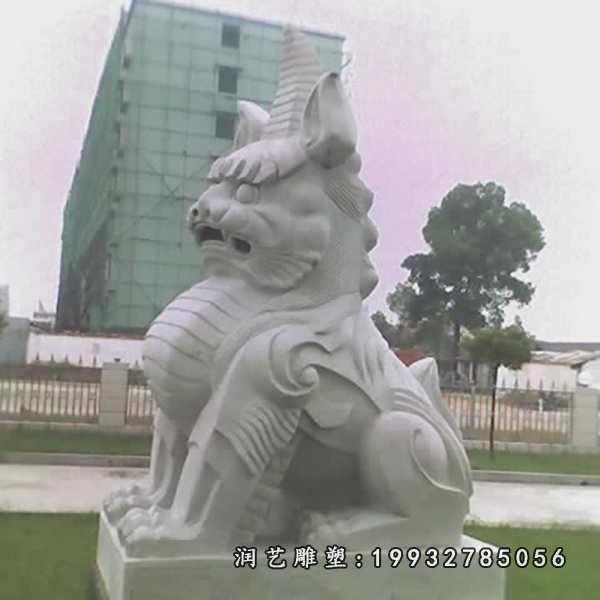 独角兽石雕 (29)