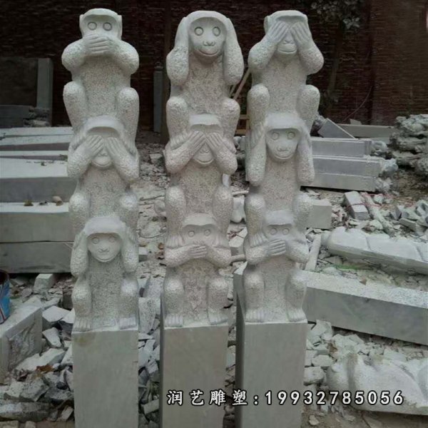 拴马桩石雕 (14)