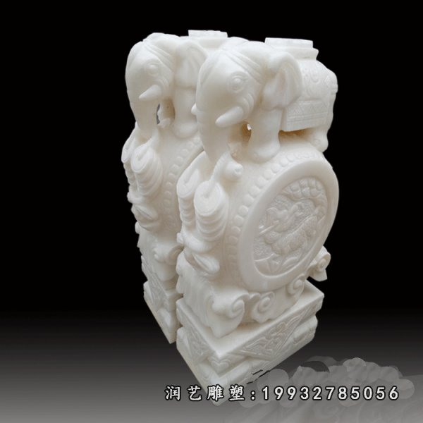 门墩石雕 (4)