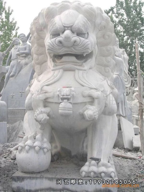 狮子石雕 (13)
