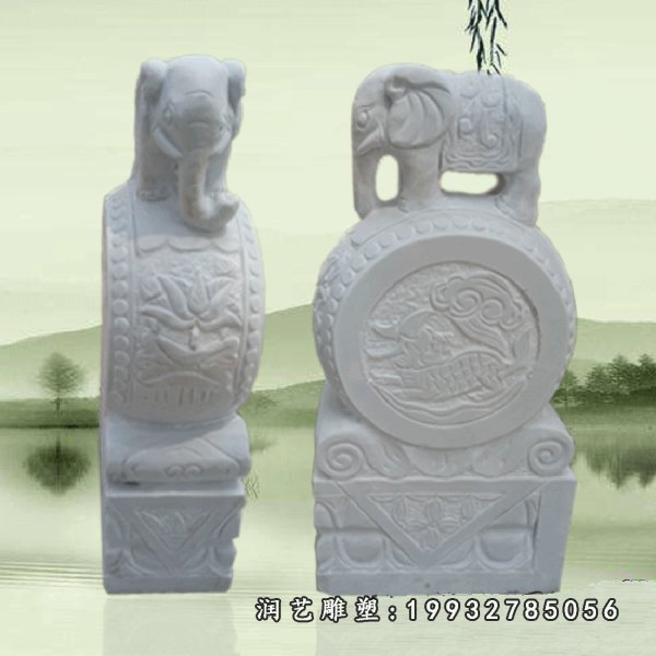 抱鼓石石雕 (5)
