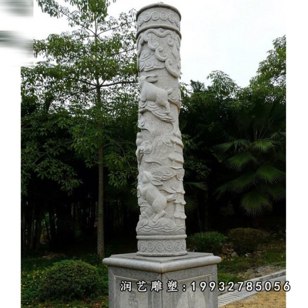 龙柱石雕 (20)