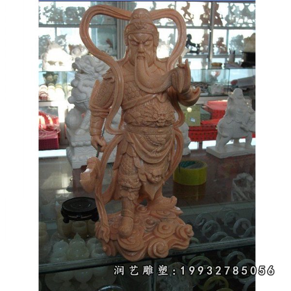 关公古代名人石雕 (19)
