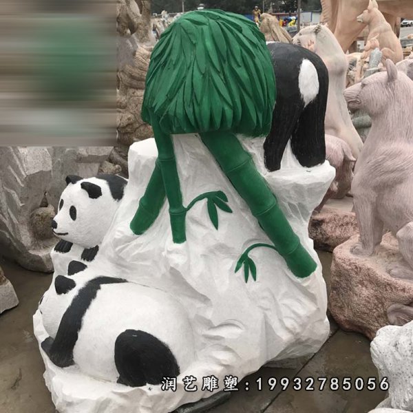 石雕熊猫 (11)