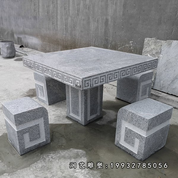 桌凳石雕 (10)