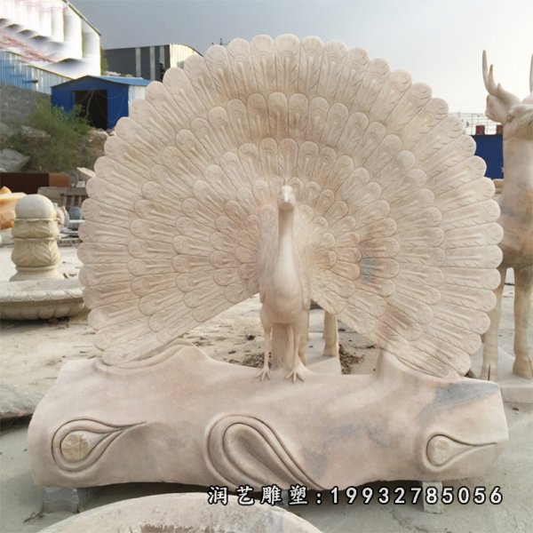 石雕孔雀 (3)