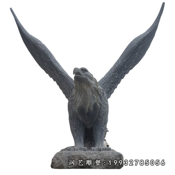 老鹰动物石雕 (2)