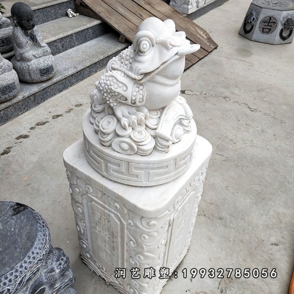 金蟾动物石雕 (12)