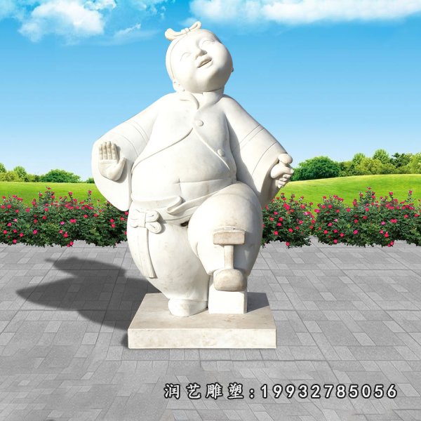 儿童石雕 (17)