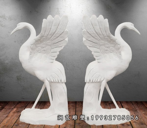 天鹅动物石雕 (13)