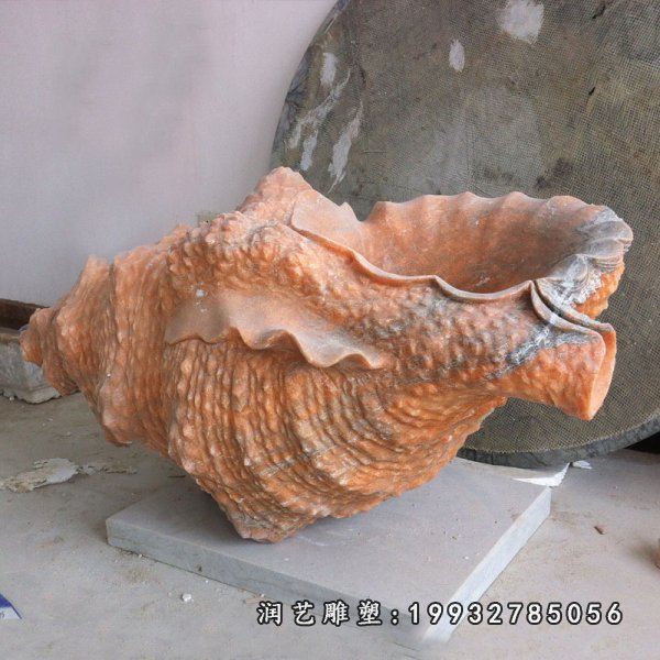 海螺景观石雕 (10)