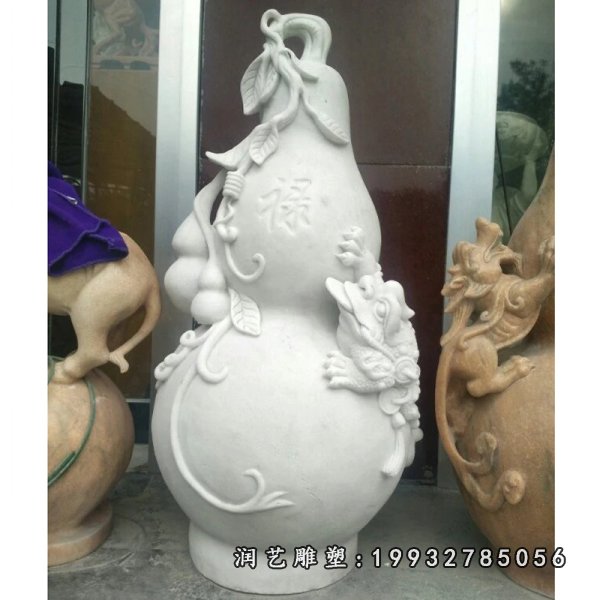 葫芦景观石雕 (2)