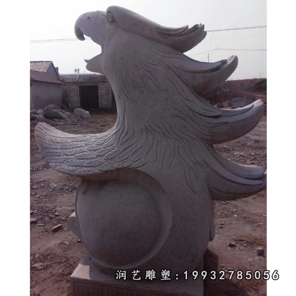 老鹰动物石雕 (10)