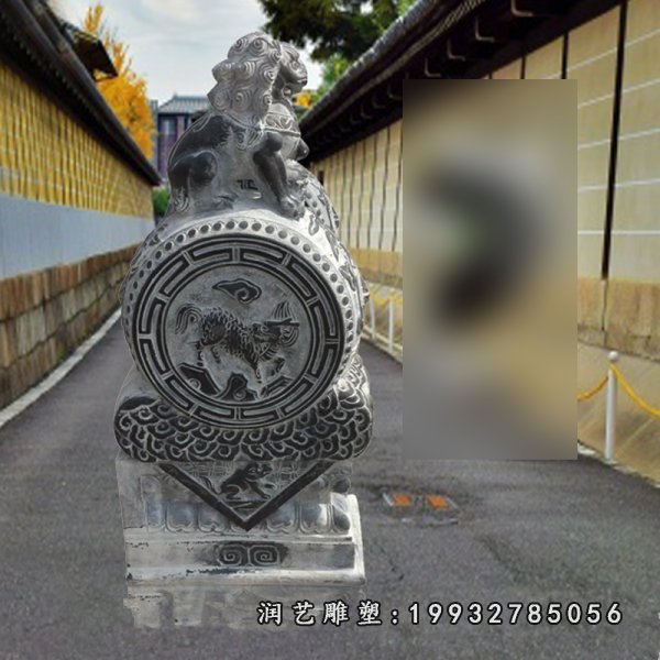 抱鼓石石雕 (11)[2]