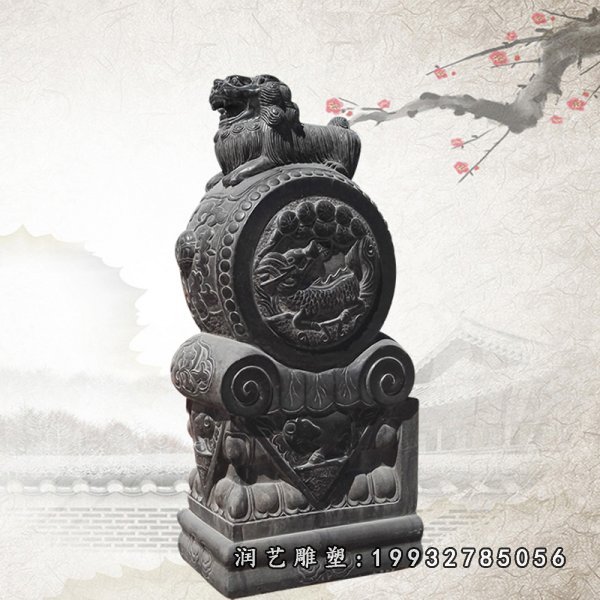 抱鼓石石雕 (11)[1]
