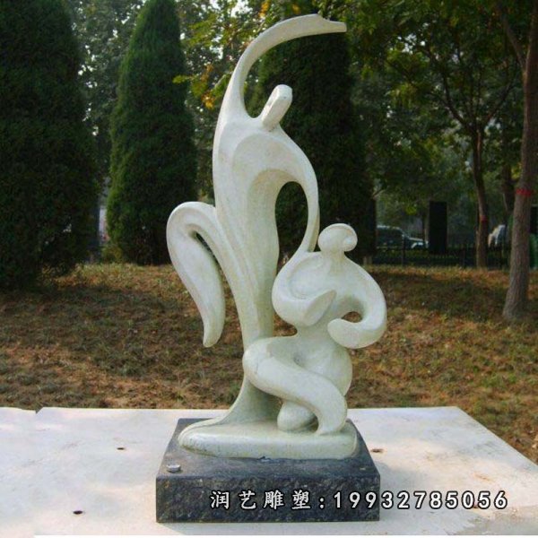 抽象人物石雕 (6)