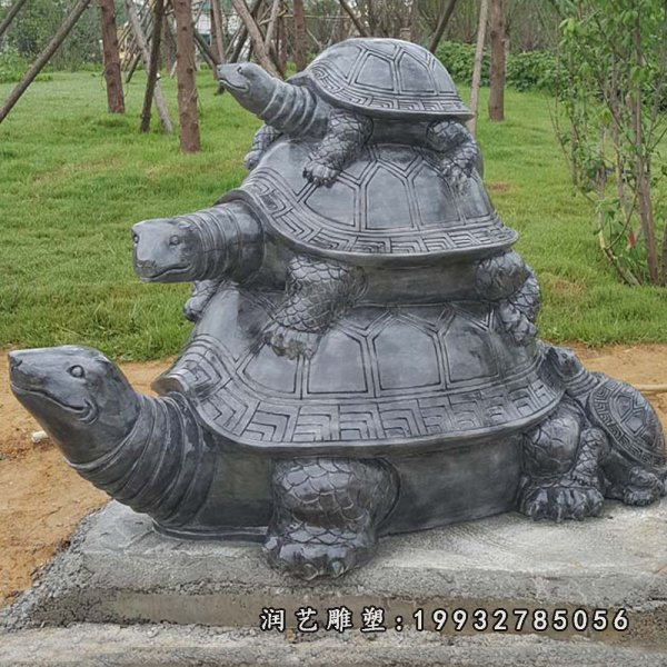 乌龟动物石雕 (11)