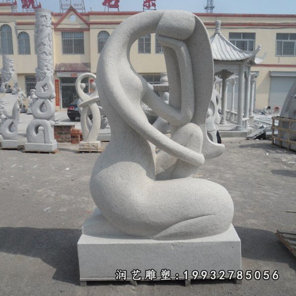 母子石雕 (15)