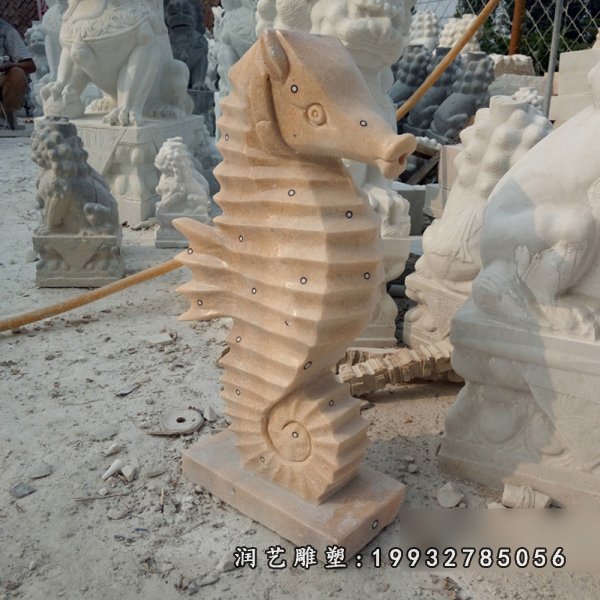 海马动物石雕 (10)