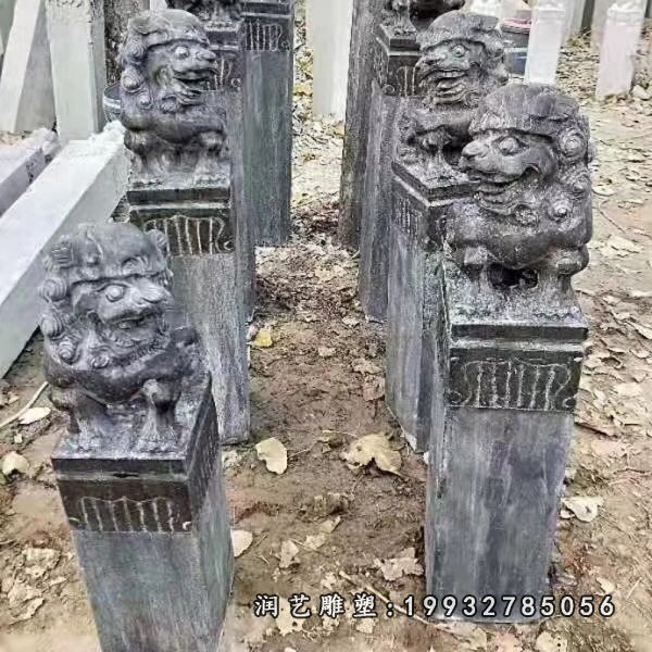 拴马桩景观石雕 (40)