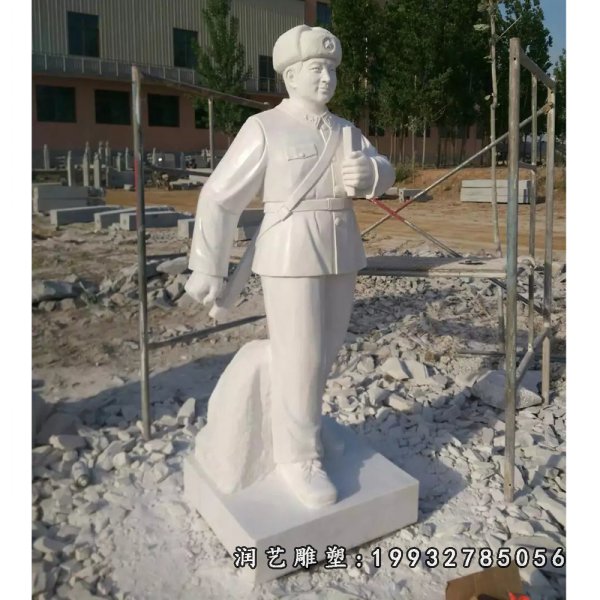 石雕雷锋 (50)