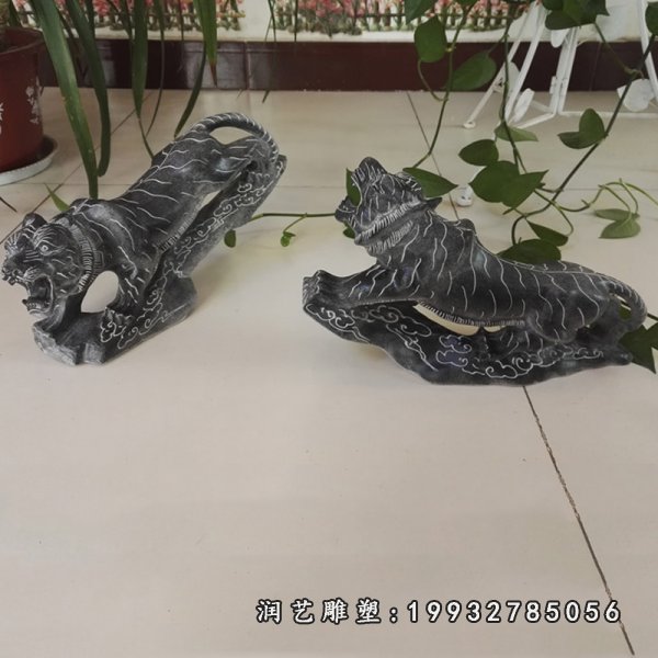 老虎动物石雕 (28)
