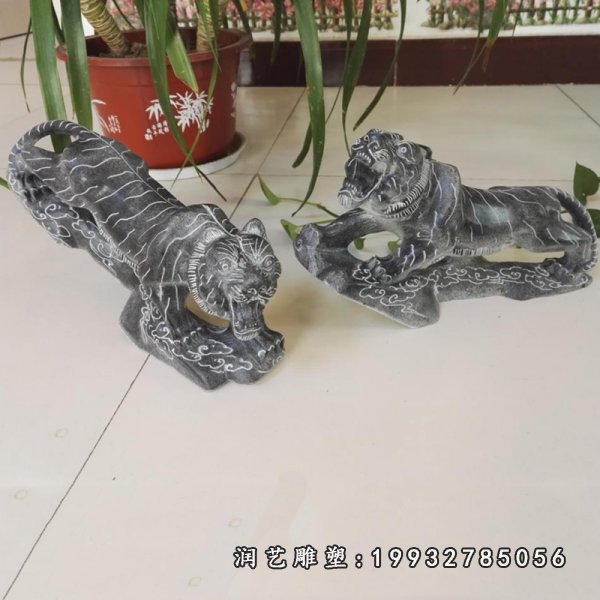 老虎动物石雕 (29)
