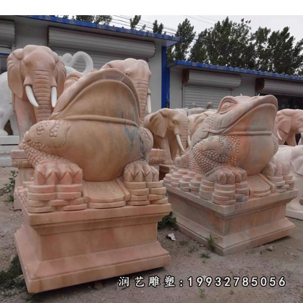 金蟾动物石雕 (22)