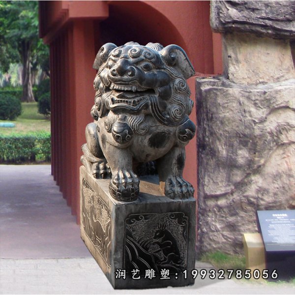 狮子动物石雕 (60)