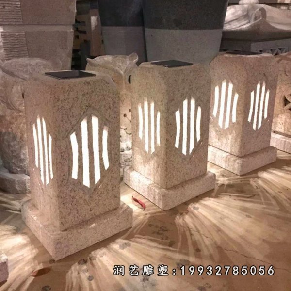 石灯雕塑 (12)