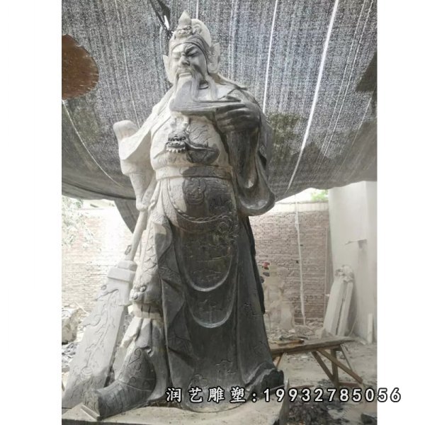 关公古代名人石雕 (26)