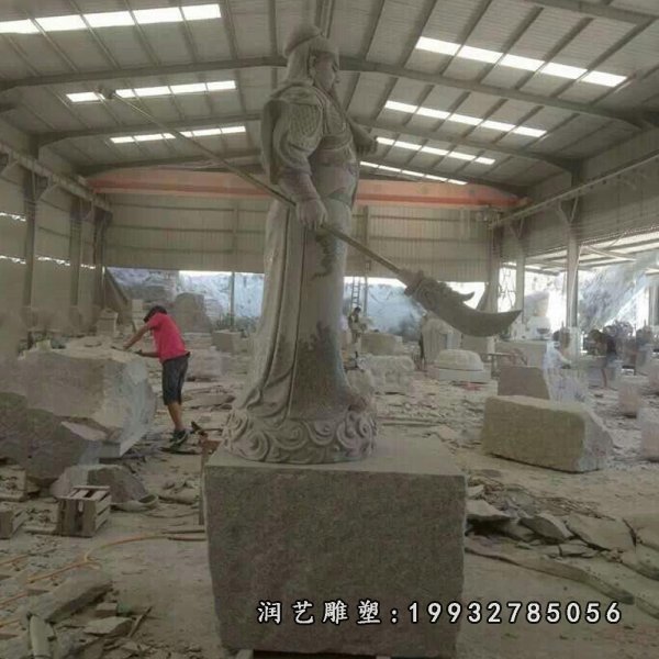 关公古代名人石雕 (31)