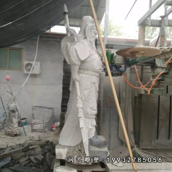 关公古代名人石雕 (27)