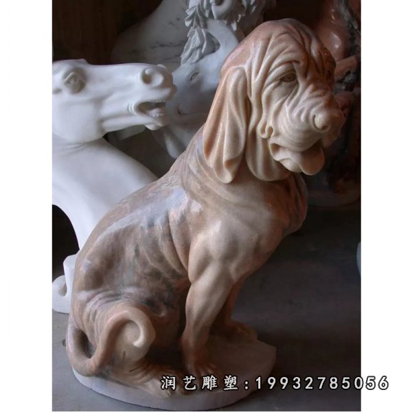 狗动物石雕 (6)